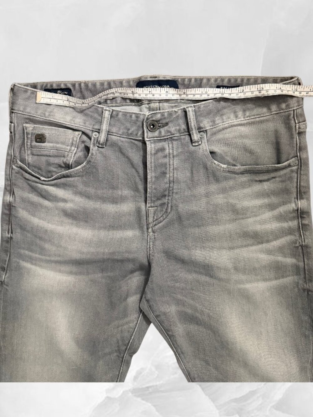 Scotch & Soda Grey washed Jeans-Ralston - Picture 3 of 8